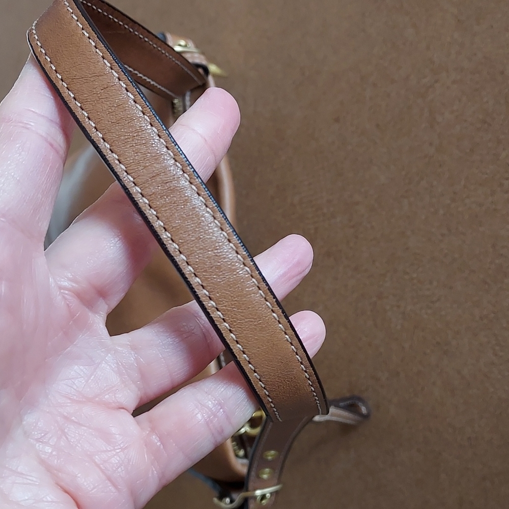 Coach Vintage Mini Leather Bag, EUC - Picture 5 of 12